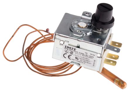RS Pro SPDT 16 A 恒温器, +90 至 +110 °C
RS Pro SPDT 16 A 恒温器, +90 至 +110 °C