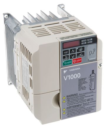 Omron V1000 系列 IP20 1.1 kW 变频器驱动, 0.1 → 400Hz, 6 A, 200 → 240 V
		