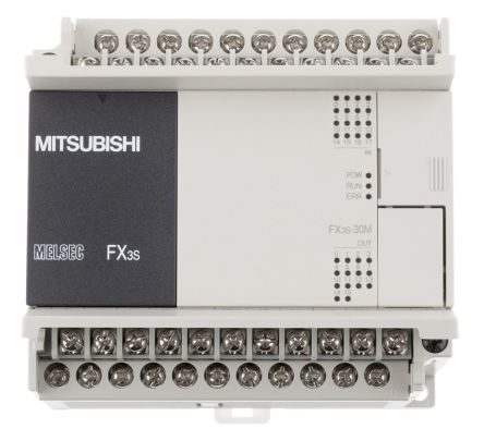 Mitsubishi FX3S系列 PLC CPU, 4000 步内存, 以太网,Modbus, 4000 步编程容量, 30 I/O 端口, 墙壁安装, 100 → 240 V 交流类别
Mitsubishi FX3S系列 PLC CPU, 4000 步内存, 以太网,Modbus, 4000 步编程容量, 30 I/O 端口, 墙壁安装, 100 → 240 V 交流类别