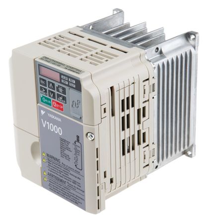 Omron V1000 系列 IP20 1.1 kW 变频器驱动, 0.1 → 400Hz, 6 A, 200 → 240 V
		