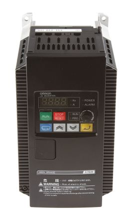 Omron JX 系列 IP20 0.75 kW 变频器驱动, 0.5 → 400Hz, 2.5 A, 380 → 480 V
Omron JX 系列 IP20 0.75 kW 变频器驱动, 0.5 → 400Hz, 2.5 A, 380 → 480 V