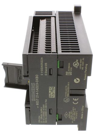 Siemens S7-200系列 PLC CPU, 12 kB编程容量, 24 I/O 端口, 架安装, 20.4 → 28.8 V 直流类别
Siemens S7-200系列 PLC CPU, 12 kB编程容量, 24 I/O 端口, 架安装, 20.4 → 28.8 V 直流类别