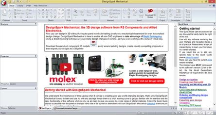 DesignSpark Mechanical Exchange and Drawing 模块礼包 3D 打印软件
DesignSpark Mechanical Exchange and Drawing 模块礼包 3D 打印软件