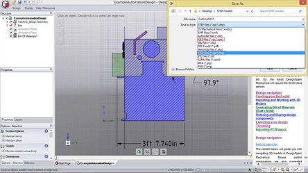 DesignSpark Mechanical Exchange 模块 3D 打印软件
DesignSpark Mechanical Exchange 模块 3D 打印软件