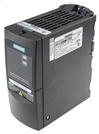 Siemens MICROMASTER 440 系列 IP20 0.75 kW 变频器驱动, 0 → 550 Hz, 3.7 A, 380 → 480 V 交流
Siemens MICROMASTER 440 系列 IP20 0.75 kW 变频器驱动, 0 → 550 Hz, 3.7 A, 380 → 480 V 交流
