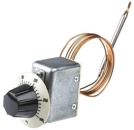 Jumo 0.25 at 230 Vdc A, 16 at 230 Vac A 恒温器 焊片, +50 至 +300 °C
		