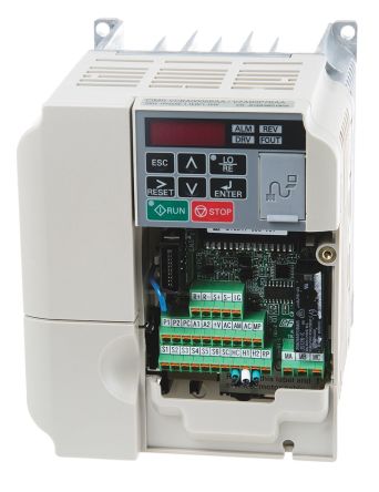 Omron V1000 系列 IP20 1.1 kW 变频器驱动, 0.1 → 400Hz, 6 A, 200 → 240 V
		
