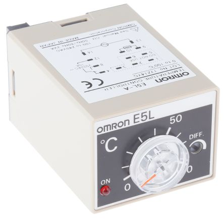 Omron SPDT 10 A 恒温器, 0 至 +100 °C
Omron SPDT 10 A 恒温器, 0 至 +100 °C