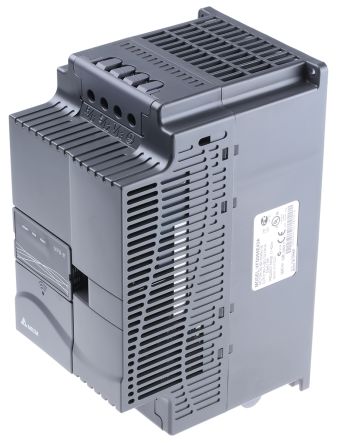 Delta VFD-E 系列 IP20 5.5 kW 变频器驱动, 0 → 600 Hz, 14 A, 460 V, 使用于5.5 kW 交流电动机
Delta VFD-E 系列 IP20 5.5 kW 变频器驱动, 0 → 600 Hz, 14 A, 460 V, 使用于5.5 kW 交流电动机
