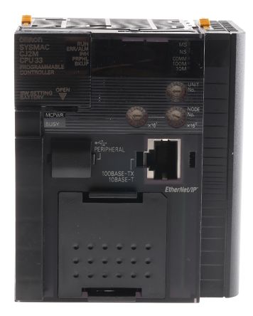 Omron CJ2M系列 PLC CPU, 以太网, 20000 步编程容量, 12 Mbps波特率, 5 V 直流类别
Omron CJ2M系列 PLC CPU, 以太网, 20000 步编程容量, 12 Mbps波特率, 5 V 直流类别