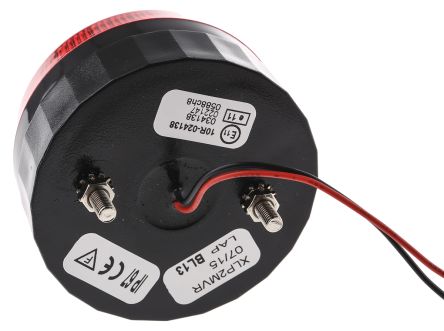 RS Pro V10998 系列 红色灯罩 氙 闪光 信号灯塔 XLP2MV R, 10 → 100 V 直流,20 → 72 V 交流, 表面安装
RS Pro V10998 系列 红色灯罩 氙 闪光 信号灯塔 XLP2MV R, 10 → 100 V 直流,20 → 72 V 交流, 表面安装
