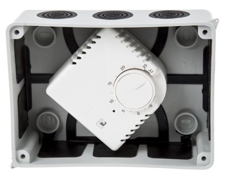 RS Pro TS90B3.01, 10A SPDT 机械式暖通空调恒温器
		
