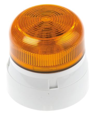 Klaxon Flashguard Xenon 系列 琥珀色灯罩 LED 闪光 信号灯塔 QBS-0063, 11 → 35 V 直流, 表面安装
Klaxon Flashguard Xenon 系列 琥珀色灯罩 LED 闪光 信号灯塔 QBS-0063, 11 → 35 V 直流, 表面安装