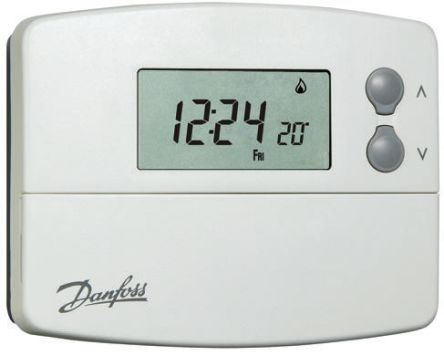 Danfoss, 数字和可编程 HVAC 恒温器, 24 小时 with 自动模式、液晶显示、手动超控
Danfoss, 数字和可编程 HVAC 恒温器, 24 小时 with 自动模式、液晶显示、手动超控