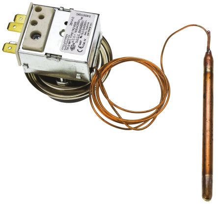 RS Pro SPDT 16 A 恒温器, 0 至 +90 °C
RS Pro SPDT 16 A 恒温器, 0 至 +90 °C