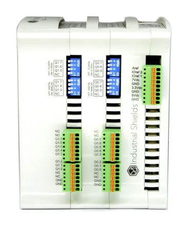 Industrial Shields M-Duino系列 PLC CPU, 以太网,Modbus, 256 kB(引导程序使用 8 kB)编程容量, 42 I/O 端口, DIN导轨安装, 12 → 24 V 直流类别
Industrial Shields M-Duino系列 PLC CPU, 以太网,Modbus, 256 kB(引导程序使用 8 kB)编程容量, 42 I/O 端口, DIN导轨安装, 12 → 24 V 直流类别