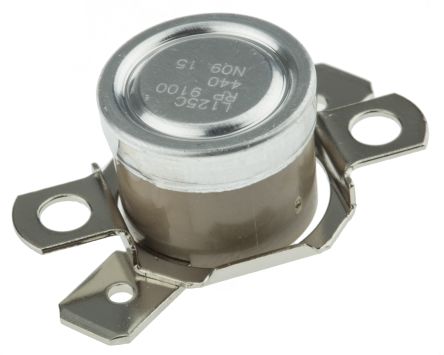Honeywell NC 10 A 恒温器 焊片, 0 至 +186 °C
		