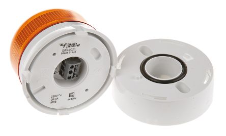 Klaxon Flashguard Xenon 系列 琥珀色灯罩 LED, 稳定灯光 信号灯塔 QBS-0023, 230 V 交流, 表面安装
Klaxon Flashguard Xenon 系列 琥珀色灯罩 LED, 稳定灯光 信号灯塔 QBS-0023, 230 V 交流, 表面安装