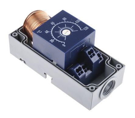 Jumo 恒温器, 0 至 +120 °C
Jumo 恒温器, 0 至 +120 °C