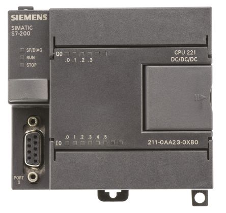 Siemens S7-1200,S7-200系列 PLC CPU, 4 kB编程容量, 40 I/O 端口, 架安装, 20.4 → 28.8 V 直流类别
Siemens S7-1200,S7-200系列 PLC CPU, 4 kB编程容量, 40 I/O 端口, 架安装, 20.4 → 28.8 V 直流类别