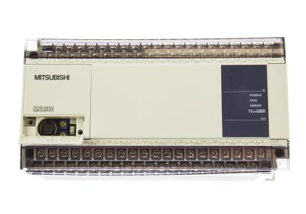 Mitsubishi FX1N系列 PLC CPU, 8000 步编程容量, 60 I/O 端口, DIN导轨安装, 100 → 240 V 交流类别
Mitsubishi FX1N系列 PLC CPU, 8000 步编程容量, 60 I/O 端口, DIN导轨安装, 100 → 240 V 交流类别
