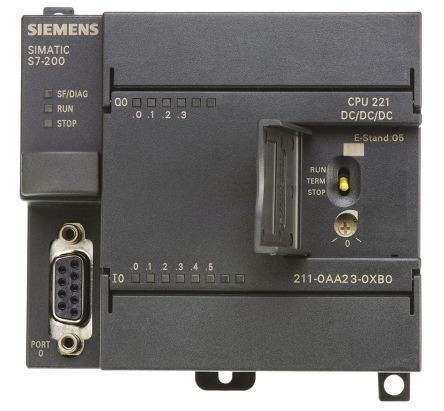 Siemens S7-1200,S7-200系列 PLC CPU, 4 kB编程容量, 40 I/O 端口, 架安装, 20.4 → 28.8 V 直流类别
Siemens S7-1200,S7-200系列 PLC CPU, 4 kB编程容量, 40 I/O 端口, 架安装, 20.4 → 28.8 V 直流类别