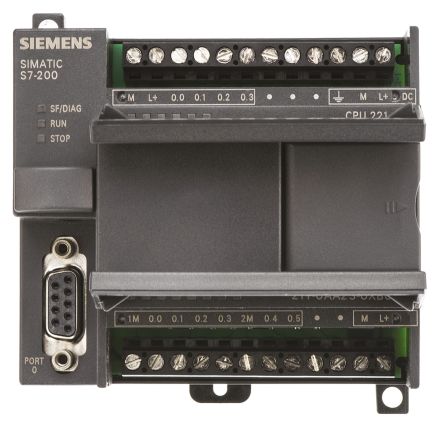 Siemens S7-1200,S7-200系列 PLC CPU, 4 kB编程容量, 40 I/O 端口, 架安装, 20.4 → 28.8 V 直流类别
Siemens S7-1200,S7-200系列 PLC CPU, 4 kB编程容量, 40 I/O 端口, 架安装, 20.4 → 28.8 V 直流类别