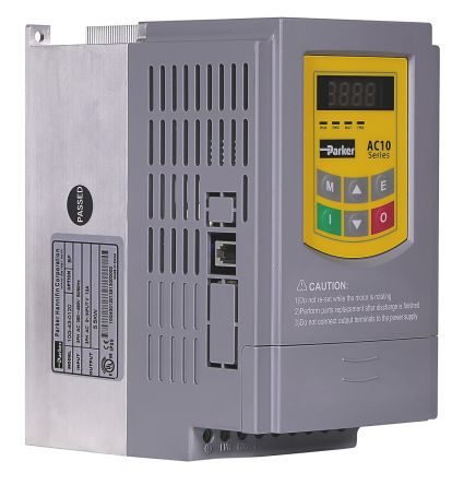 Parker AC10 系列 IP20 1.1 kW 变频器驱动, 0.5 → 650Hz, 16.1 A, 220 V
		