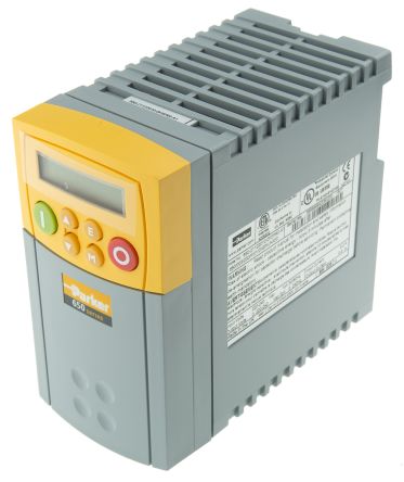 Parker AC650 系列 IP20 0.37 kW 变频器驱动, 240Hz, 2.2 A, 220 → 240 V 交流, 使用于标准三相交流电动机
Parker AC650 系列 IP20 0.37 kW 变频器驱动, 240Hz, 2.2 A, 220 → 240 V 交流, 使用于标准三相交流电动机