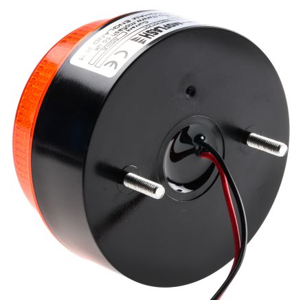 Moflash X 80 系列 琥珀色灯罩 氙 闪光 信号灯塔 X80-01-01, 24 V 直流, 表面安装
		