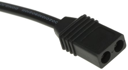 电源 风扇引线, 使用于交流紧凑型，带引脚 2.8/3.0 x 0.5 mm
		