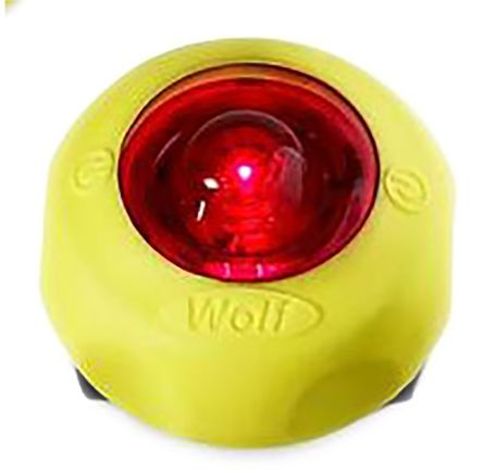 Wolf Safety 红色灯罩 LED 闪光 LED 信号灯塔 ML-15R, 3 V, 底座安装
		