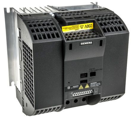 Siemens SINAMICS G110 系列 IP20 3 千瓦 变频器驱动, 0 → 550 Hz, 35.6 A, 200 → 240 V 交流
Siemens SINAMICS G110 系列 IP20 3 千瓦 变频器驱动, 0 → 550 Hz, 35.6 A, 200 → 240 V 交流