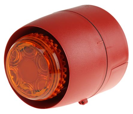 Cranford Controls Combi 32 系列 琥珀色灯罩 闪光 LED 发声器 - 信号灯塔组合, 电子发声, 表面安装, 18 → 35 V 直流, 93dB
Cranford Controls Combi 32 系列 琥珀色灯罩 闪光 LED 发声器 - 信号灯塔组合, 电子发声, 表面安装, 18 → 35 V 直流, 93dB