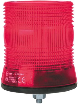 RS Pro V10991 系列 红色灯罩 氙 闪光 信号灯塔 XCBMV0606 R, 10 → 100 V 直流, 表面安装
		