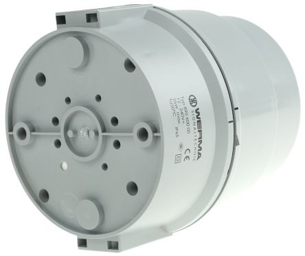 Werma 890 系列 绿色灯罩 白炽, 稳定灯光 信号灯塔 890 200 00, 12 → 240 V 交流/直流, 底座安装
		