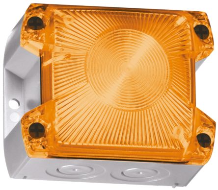 Pfannenberg PY X-S-05 系列 琥珀色灯罩 氙 闪光 信号灯塔 21510804055, 24 V 直流, 面板安装
Pfannenberg PY X-S-05 系列 琥珀色灯罩 氙 闪光 信号灯塔 21510804055, 24 V 直流, 面板安装
