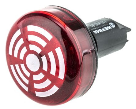 Werma 150 系列 红色灯罩 静态 LED 信号灯塔 - 蜂鸣器组合, 蜂鸣器发声, 面板安装, 24 V 直流
Werma 150 系列 红色灯罩 静态 LED 信号灯塔 - 蜂鸣器组合, 蜂鸣器发声, 面板安装, 24 V 直流