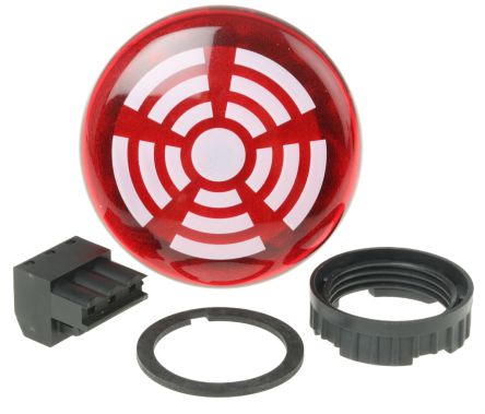 Werma 150 系列 红色灯罩 静态 LED 信号灯塔 - 蜂鸣器组合, 蜂鸣器发声, 面板安装, 230 V 交流
Werma 150 系列 红色灯罩 静态 LED 信号灯塔 - 蜂鸣器组合, 蜂鸣器发声, 面板安装, 230 V 交流