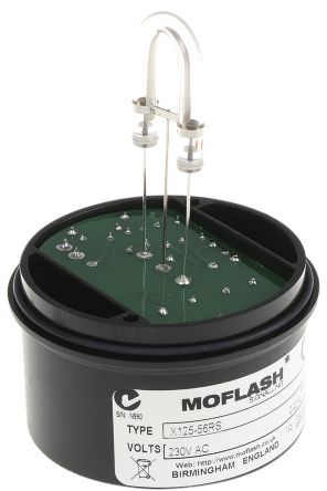 Moflash X 125 系列 不包含透镜灯罩 氙 闪光 信号灯塔 X125-56RS, 230 V 交流, 表面安装
		