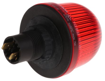 Werma 206 系列 红色灯罩 白炽,LED, 稳定灯光 信号灯塔 20610000, 12 → 48 V 交流/直流, 面板安装
Werma 206 系列 红色灯罩 白炽,LED, 稳定灯光 信号灯塔 20610000, 12 → 48 V 交流/直流, 面板安装
