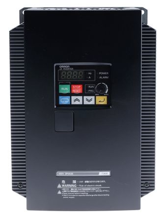 Omron JX 系列 IP20 7.5 kW 变频器驱动, 0.5 → 400Hz, 16 A, 380 → 480 V
		