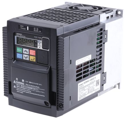 Omron MX2 系列 IP20 2.2 kW 变频器驱动, 0.1 → 1000Hz, 12 A, 200 → 240 V
Omron MX2 系列 IP20 2.2 kW 变频器驱动, 0.1 → 1000Hz, 12 A, 200 → 240 V