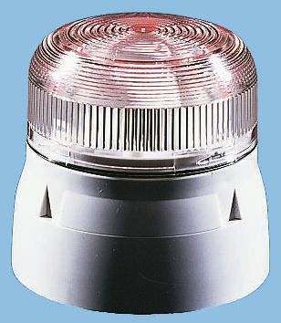 Klaxon Flashguard Xenon 系列 透明灯罩 氙 闪光 信号灯塔 QBS-0004, 110 V 交流, 表面安装
Klaxon Flashguard Xenon 系列 透明灯罩 氙 闪光 信号灯塔 QBS-0004, 110 V 交流, 表面安装