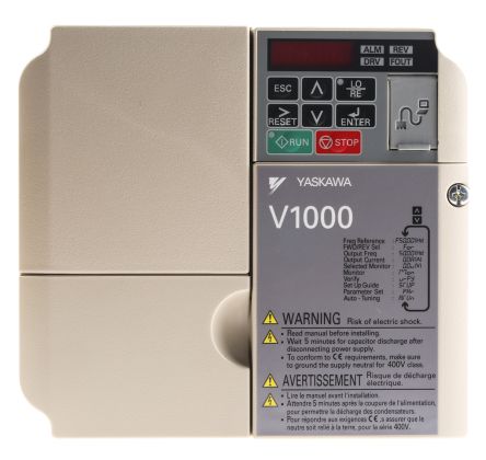 Omron V1000 系列 IP20 5.5 kW 变频器驱动, 0.1 → 400Hz, 11.1 A, 380 → 480 V
Omron V1000 系列 IP20 5.5 kW 变频器驱动, 0.1 → 400Hz, 11.1 A, 380 → 480 V