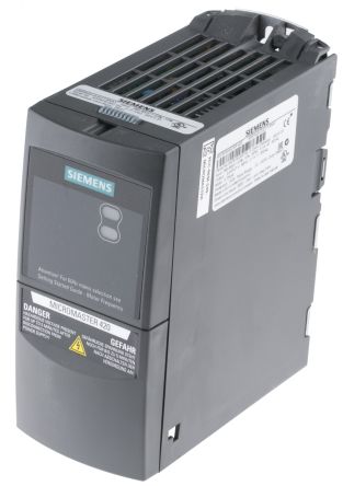 Siemens MICROMASTER 420 系列 IP20 0.75 kW 变频器驱动, 0 → 550 Hz, 3.7 A, 380 → 480 V 交流
Siemens MICROMASTER 420 系列 IP20 0.75 kW 变频器驱动, 0 → 550 Hz, 3.7 A, 380 → 480 V 交流