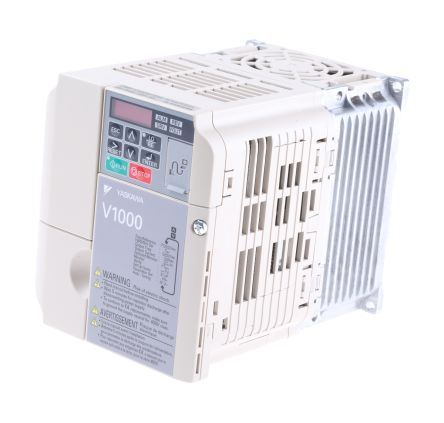 Omron V1000 系列 IP20 3 千瓦 变频器驱动, 0.1 → 400Hz, 6.9 A, 380 → 480 V
Omron V1000 系列 IP20 3 千瓦 变频器驱动, 0.1 → 400Hz, 6.9 A, 380 → 480 V