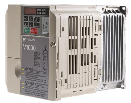 Omron V1000 系列 IP20 1.5 kW 变频器驱动, 0.1 → 400Hz, 5.4 A, 380 → 480 V
Omron V1000 系列 IP20 1.5 kW 变频器驱动, 0.1 → 400Hz, 5.4 A, 380 → 480 V
