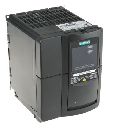 Siemens MICROMASTER 420 系列 IP20 4 kW 变频器驱动, 0 → 550 Hz, 12.8 A, 380 → 480 V 交流
Siemens MICROMASTER 420 系列 IP20 4 kW 变频器驱动, 0 → 550 Hz, 12.8 A, 380 → 480 V 交流