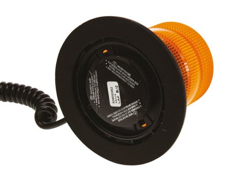 RS Pro 琥珀色灯罩 氙 闪光 信号灯塔 XCB0202 A, 10 → 30 V 直流, 磁性
		